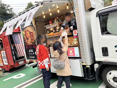 タイヤキBOY様 出店の様子